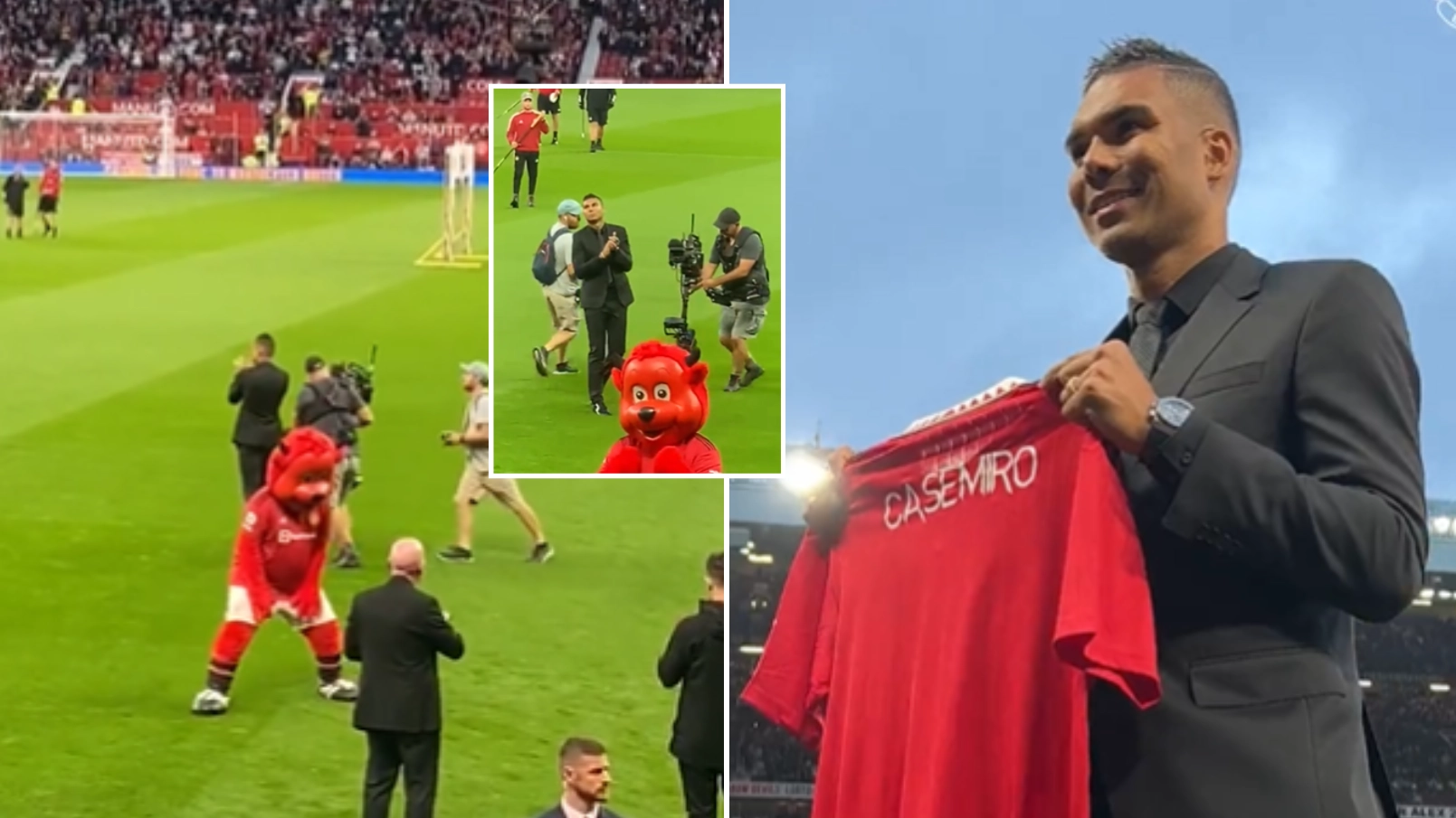 Man United edit audio on Casemiro unveiling video, real sound from clip emerges online
