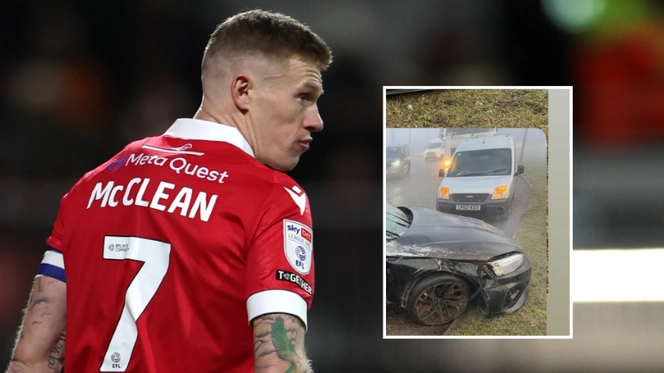 James McClean hits out after releasing images of sickening car crash that fans are amazed he survived