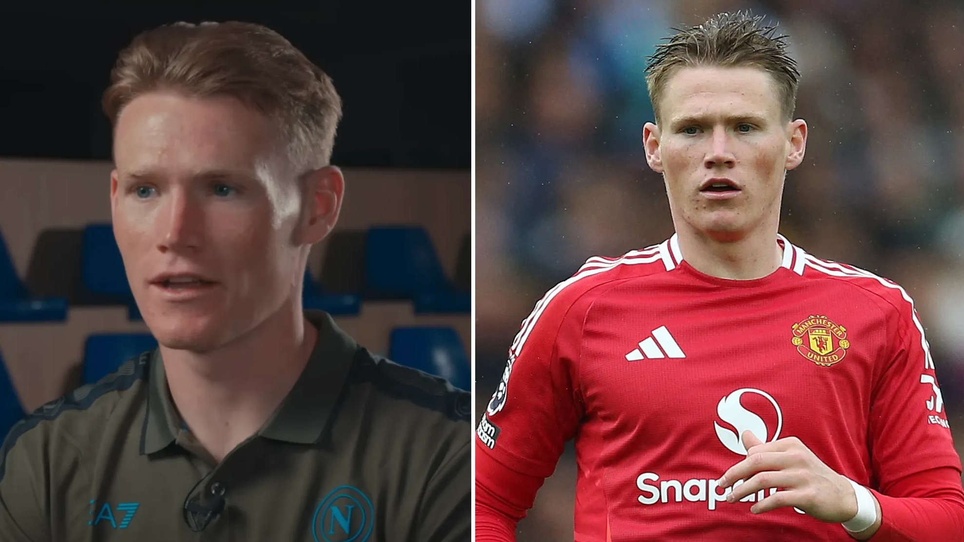 Scott McTominay makes his feelings clear on leaving Man Utd for Napoli after Italian media give him new nickname 