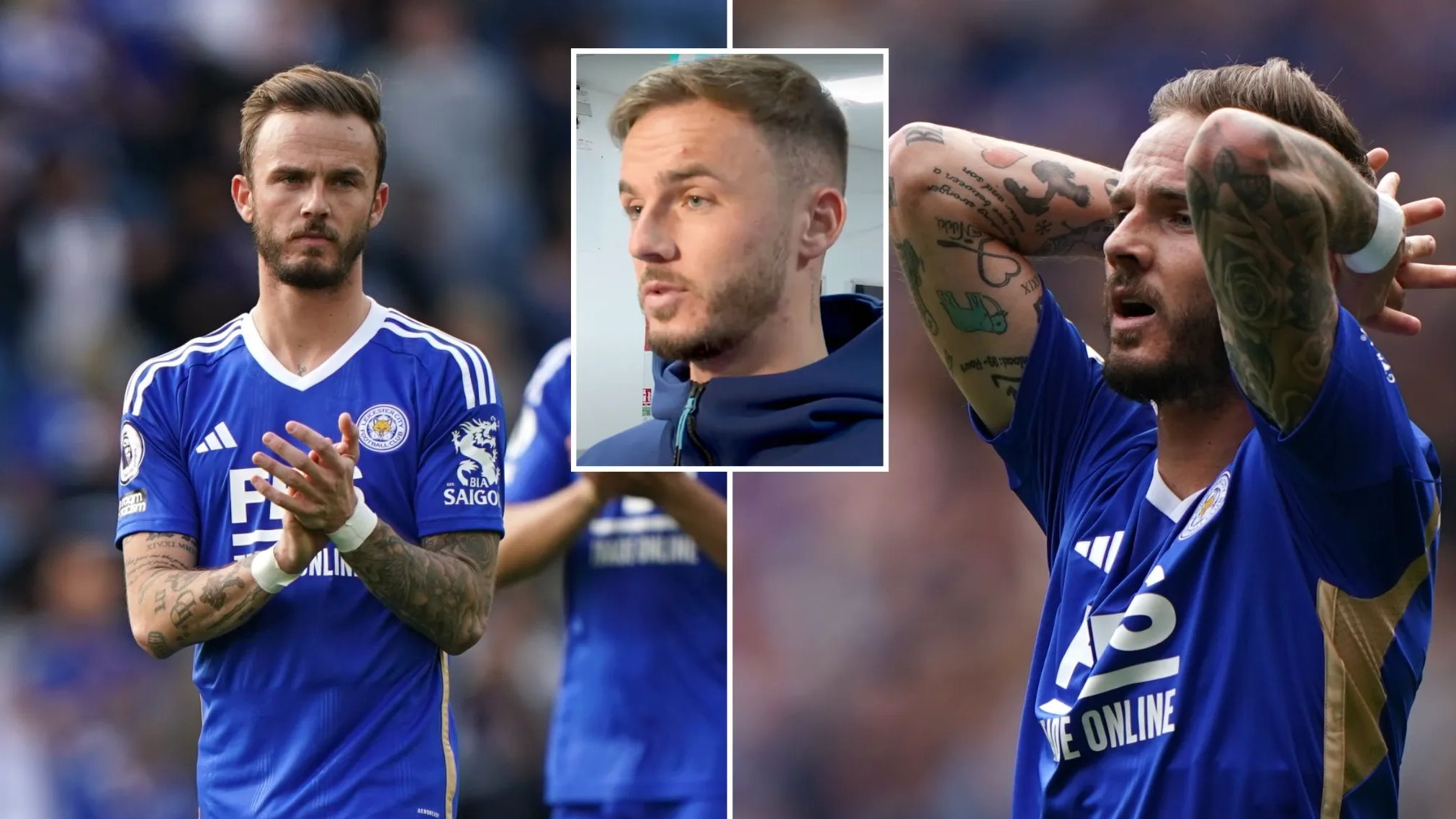 James Maddison finally breaks silence on Leicester City's relegation amid rumours over his future
