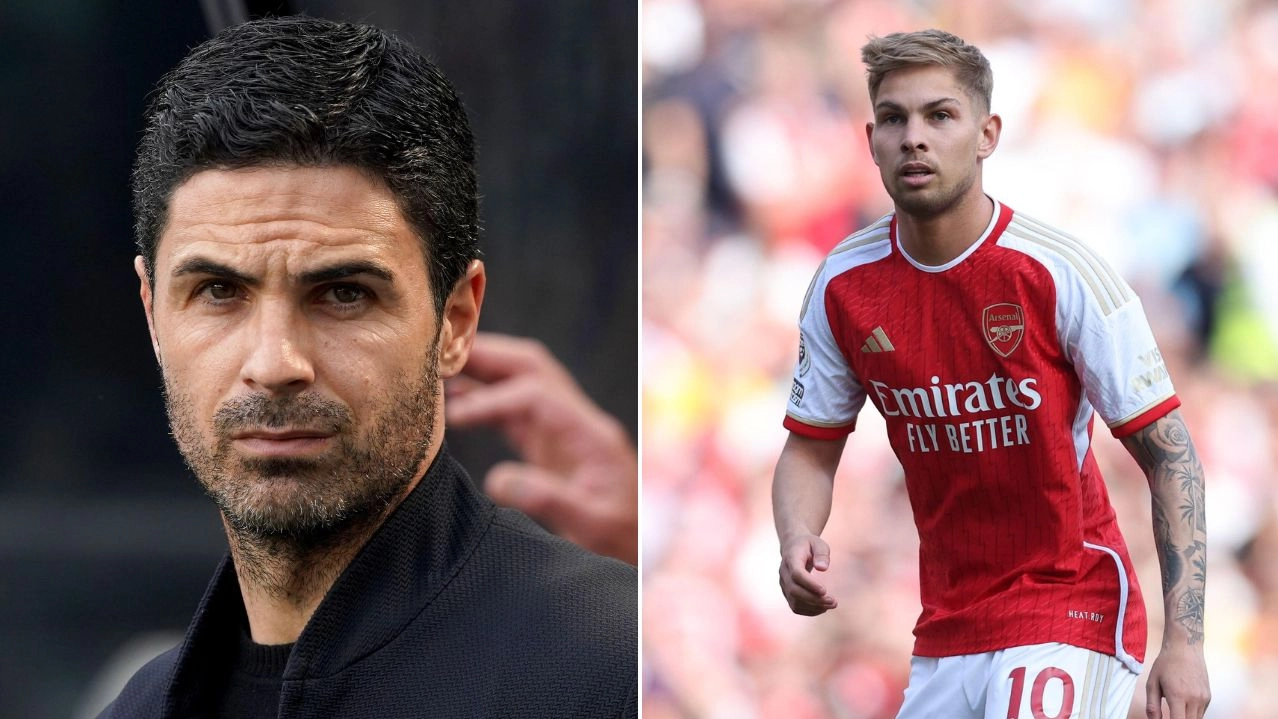 Mikel Arteta makes huge 'decision' on Emile Smith Rowe's Arsenal future amid transfer speculation