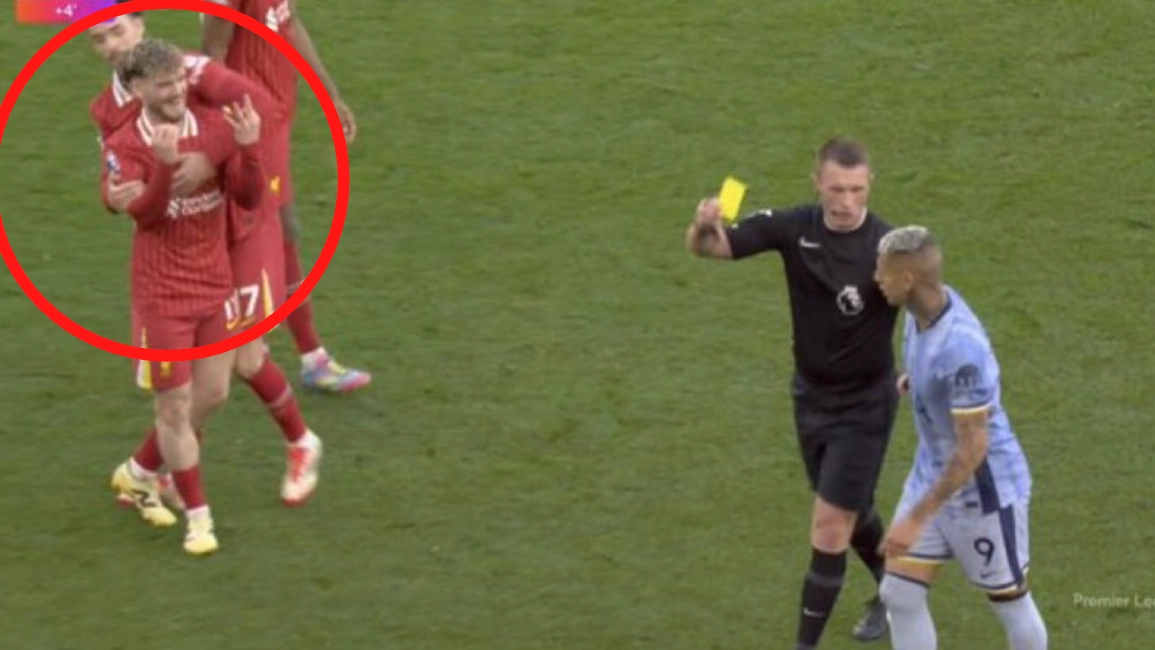 Liverpool fans hail the 'best moment of the match' after spotting Harvey Elliott's ruthless gesture to Richarlison