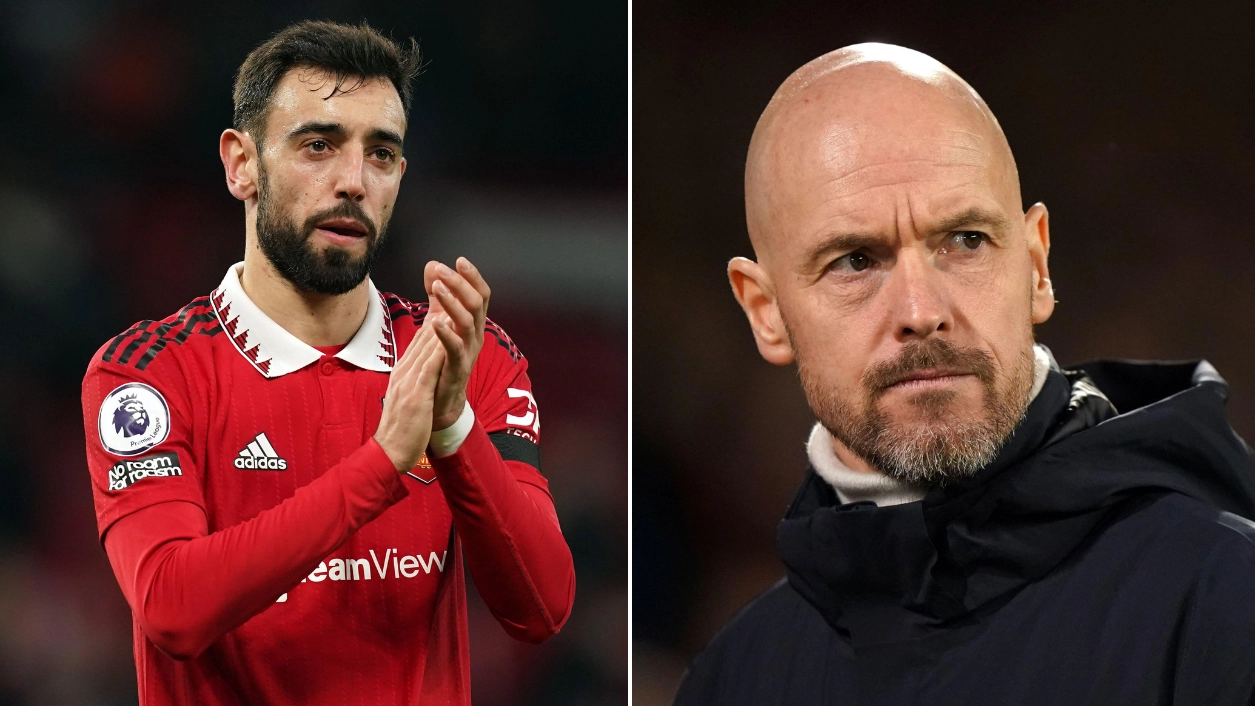 Erik ten Hag makes Bruno Fernandes decision following calls for Casemiro to replace him as Man Utd captain