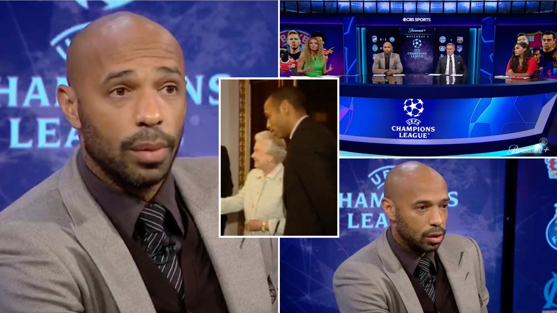 Thierry Henry hilariously recalls meeting with the Queen, says he was that nervous he forgot his teammate's name