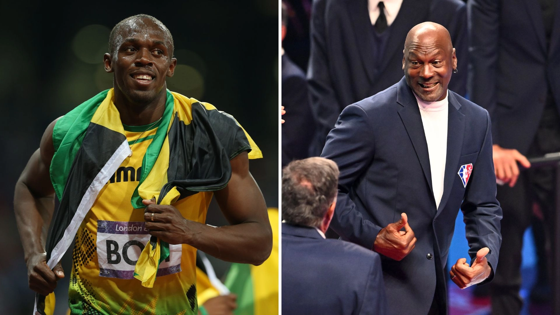 Usain Bolt explained why he "felt weird" meeting Michael Jordan