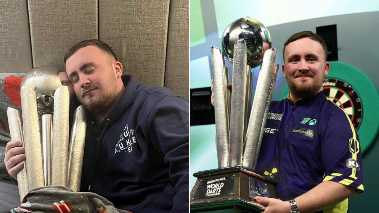 Luke Littler spotted 'spending' £500k World Championship prize money for the first time outside Ally Pally