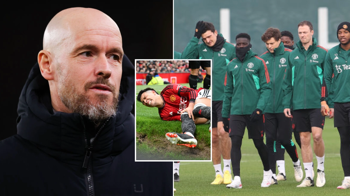 Man United set to be without five key players to face Aston Villa