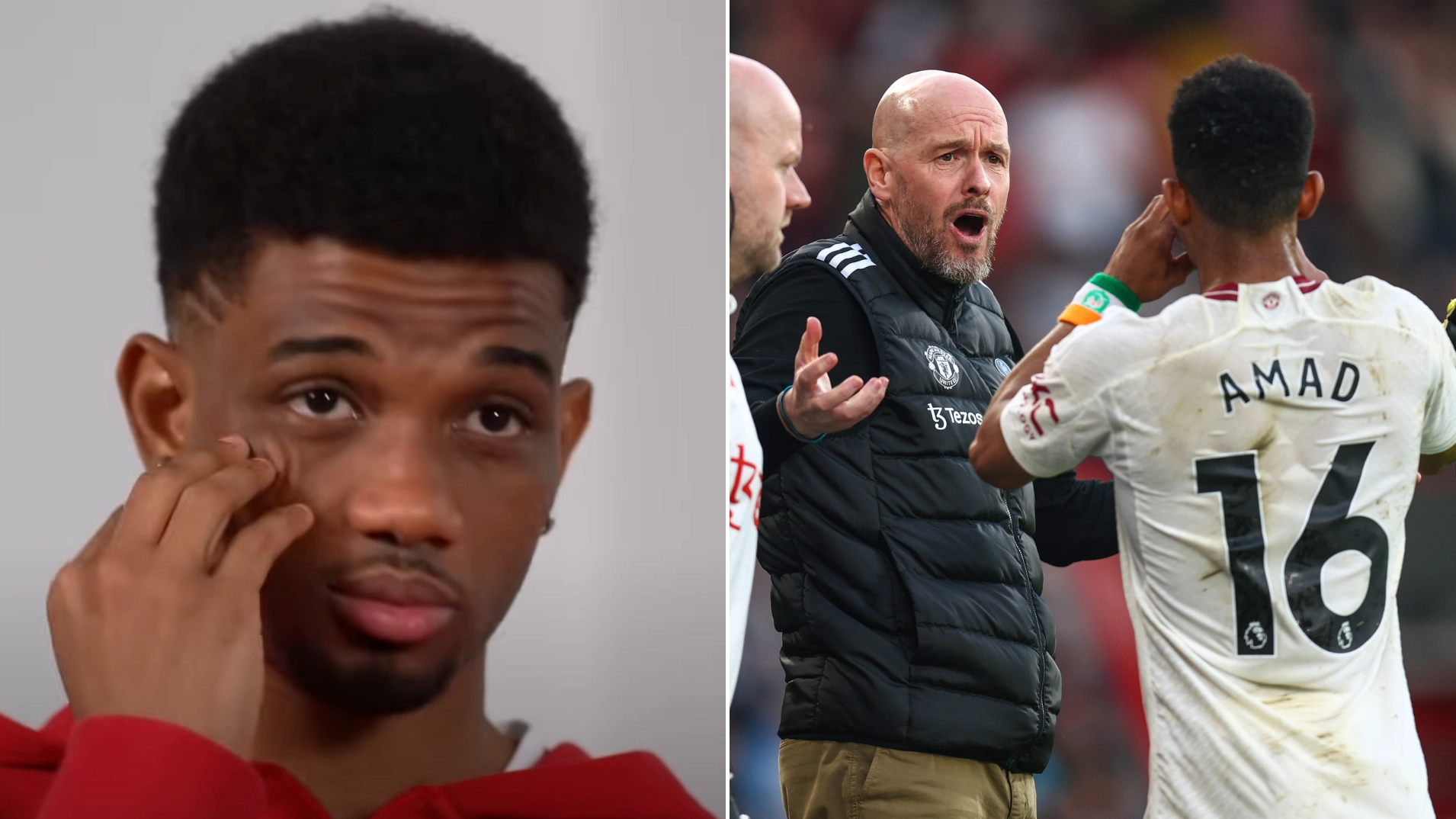 Amad Diallo aims dig at Erik ten Hag when speaking about Ruben Amorim's impact at Man Utd