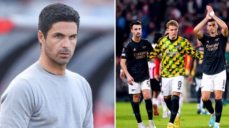 Arsenal fans unhappy with "awful" midfielder, Mikel Arteta told he should be concerned