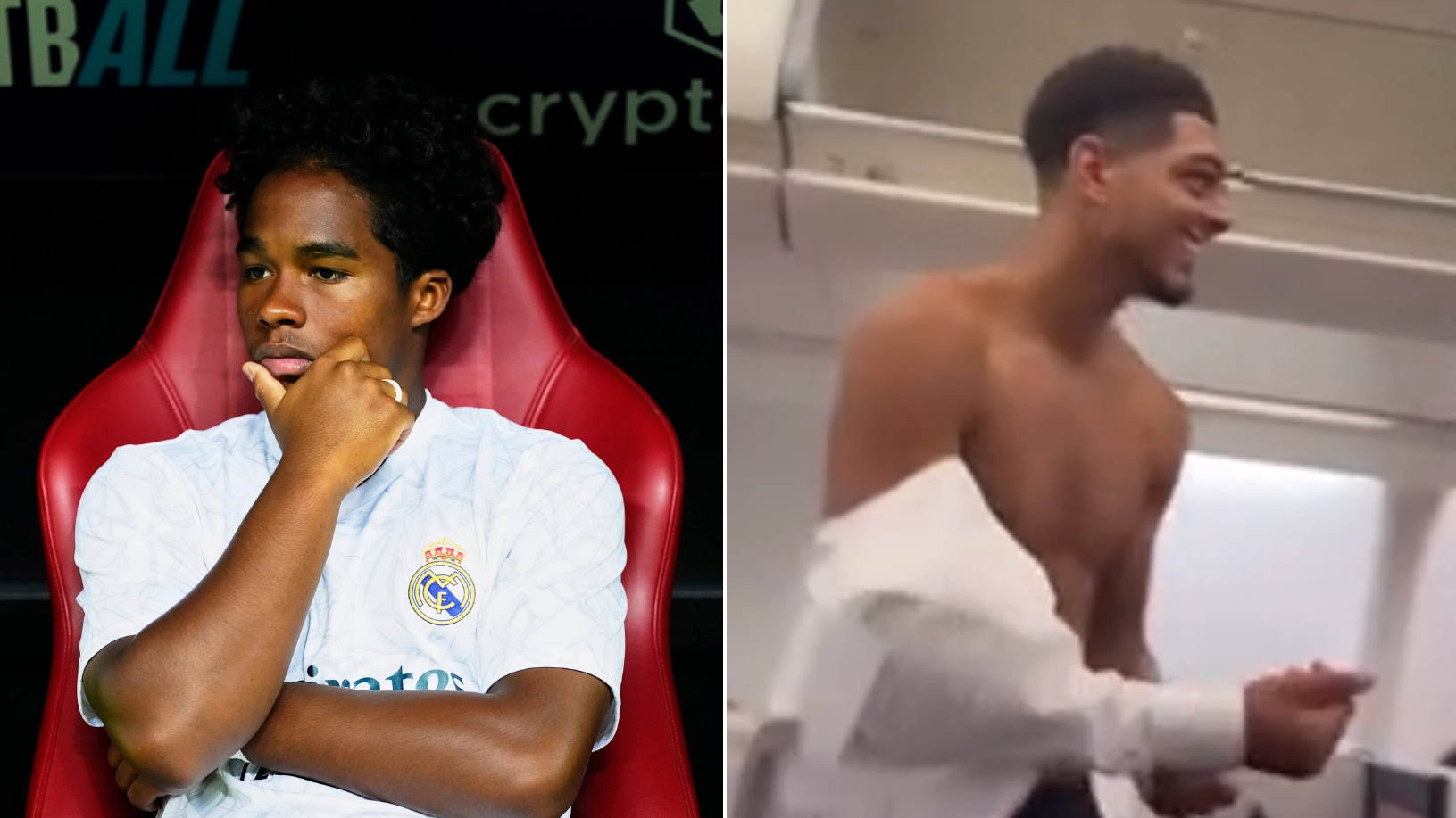 Dressing room footage shows the hilarious nickname Real Madrid players have already given Endrick