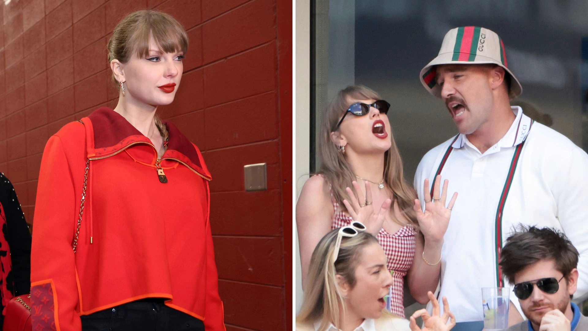 Taylor Swift shows her true colours with security guard interaction at Kansas City Chiefs game