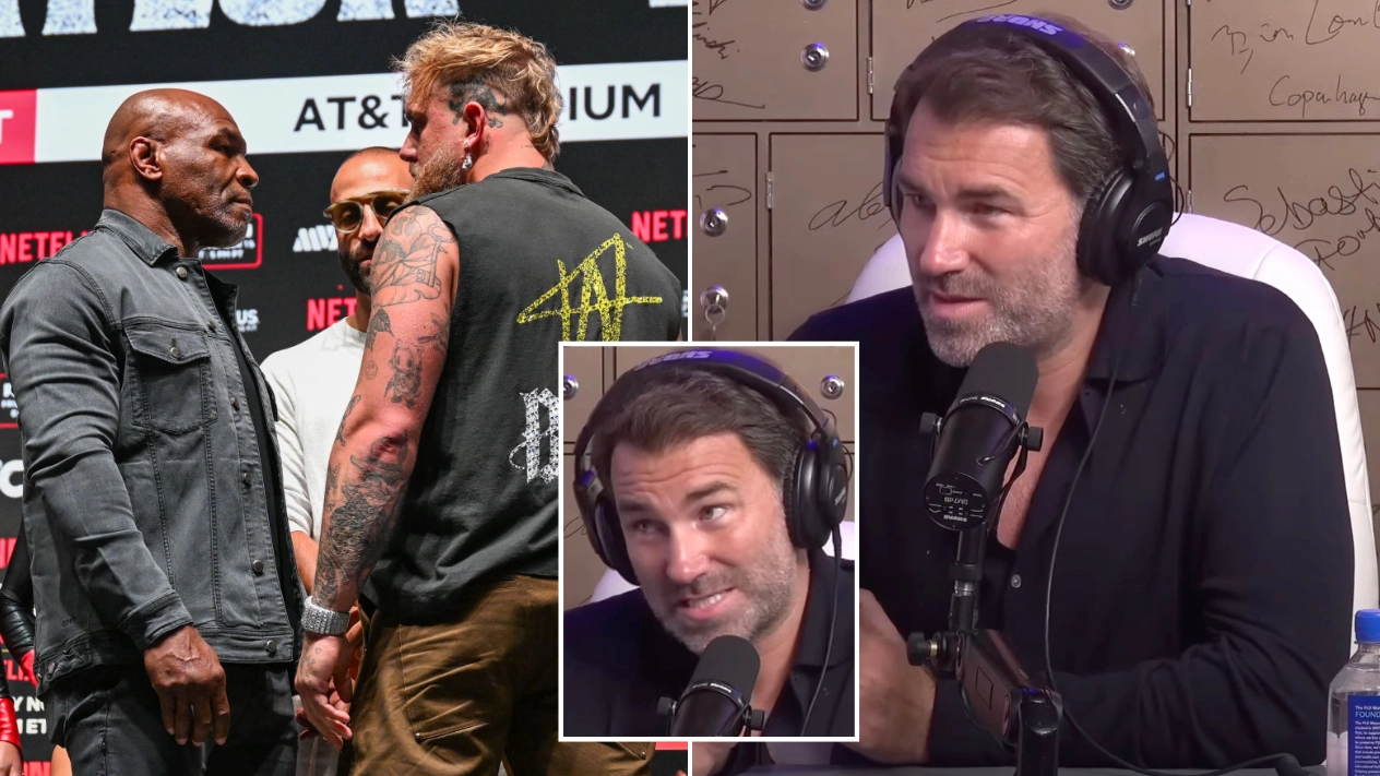 Eddie Hearn reveals Jake Paul vs Mike Tyson 'agreement' rumours he's heard amid claims fight is 'fixed'