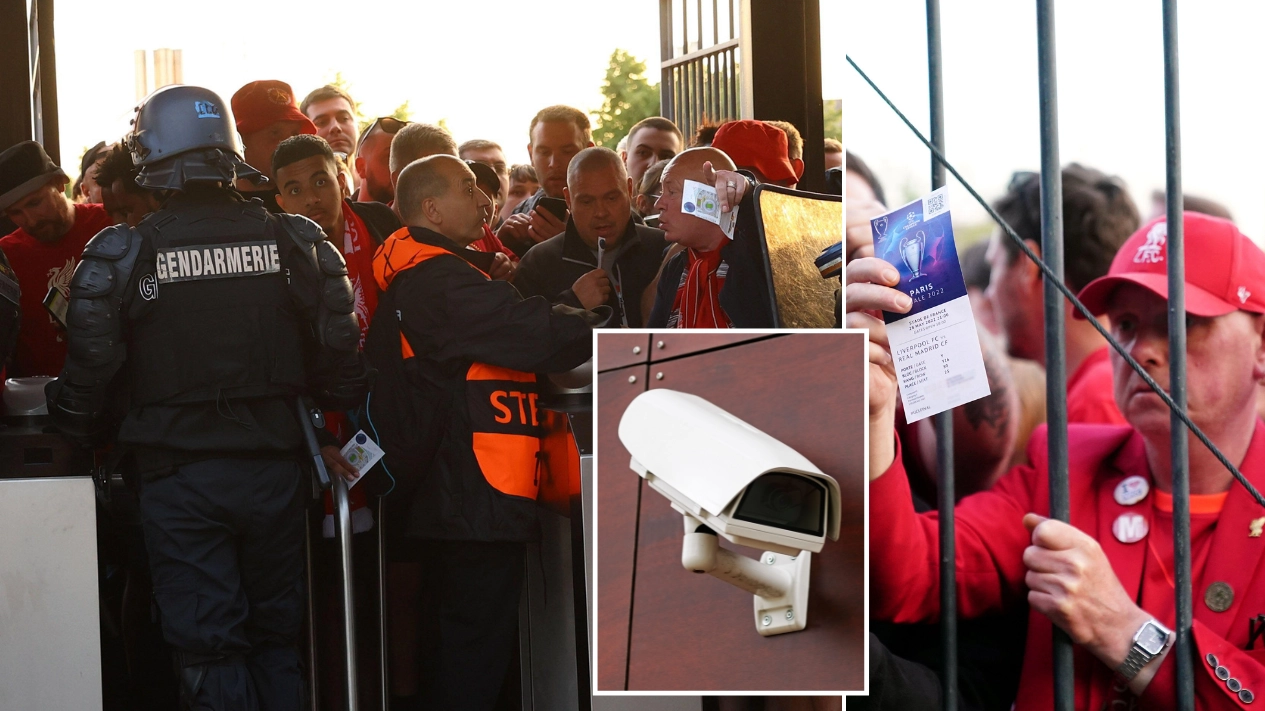 French Football Chiefs Admit CCTV Of Champions League Final Chaos Has Already Been Deleted