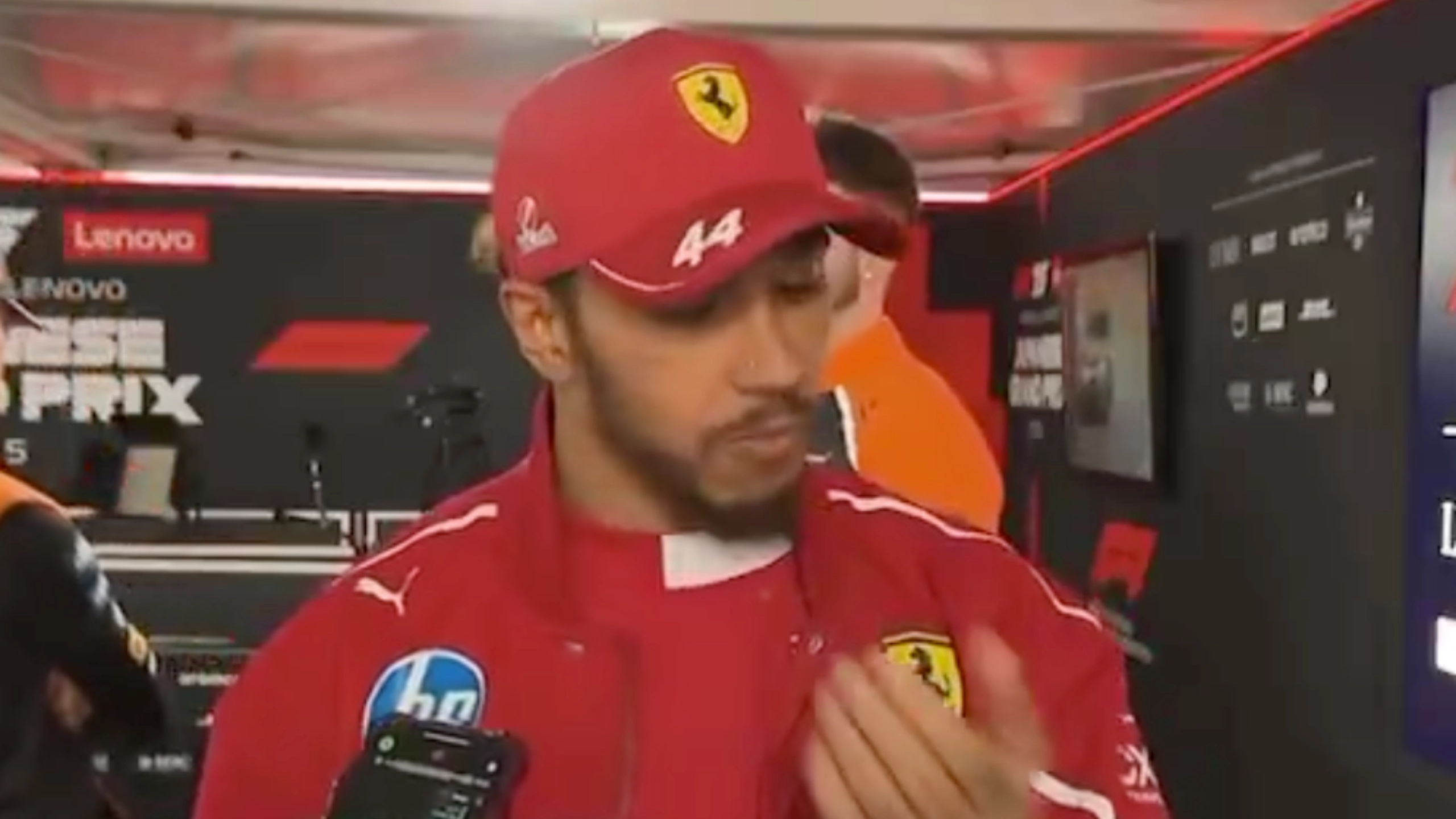 Lewis Hamilton reveals real reason for Ferrari underperformance in Japanese GP and it's got fans talking