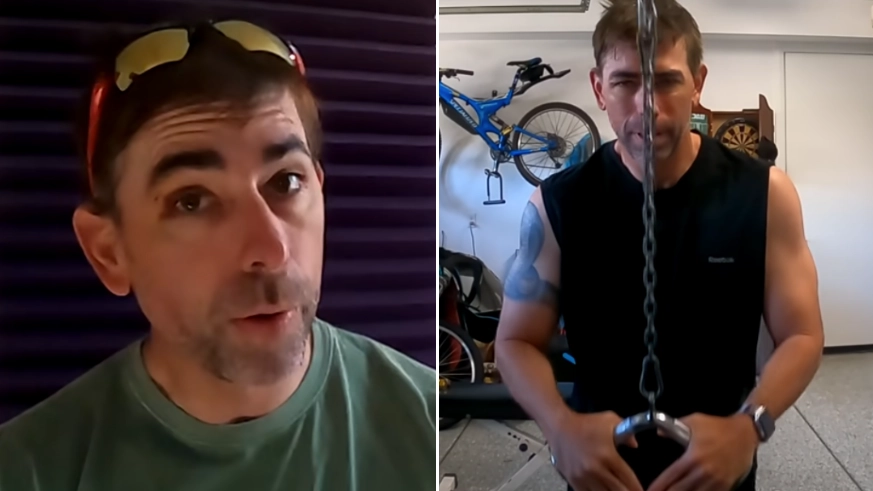Angry woman accuses blind gymgoer of 'staring at her' during his workout
