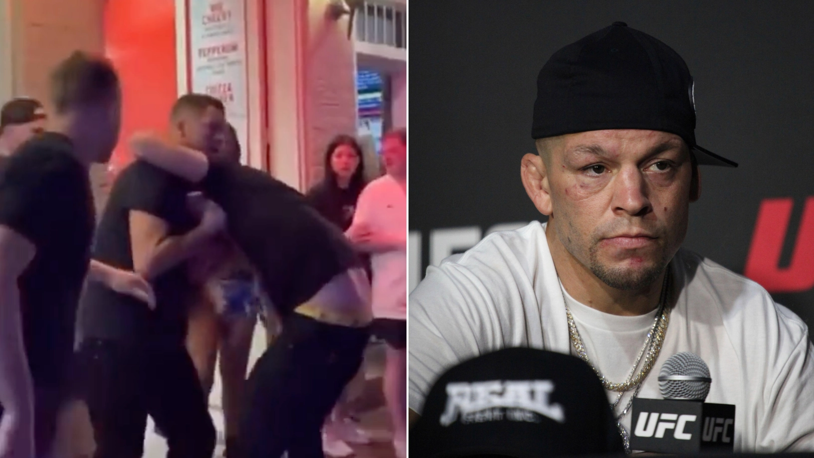 Former UFC star Nate Diaz breaks silence on being wanted by police for choking out Logan Paul lookalike