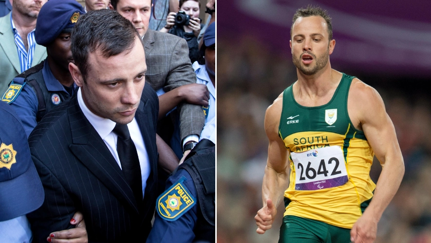 Oscar Pistorius is up for parole after serving half his sentence