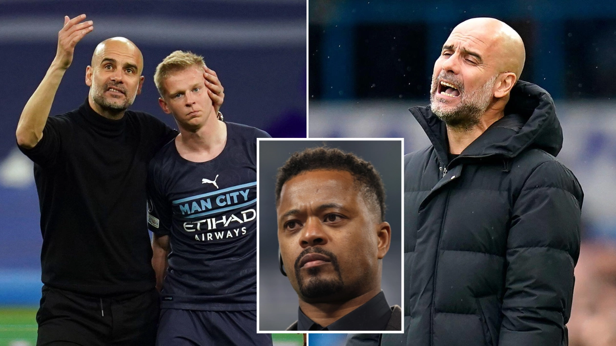 Man City Boss Pep Guardiola Can't Train Players With Personality, Claims Man United Legend Patrice Evra