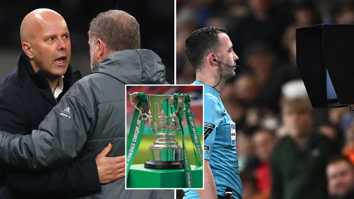 Carabao Cup semi-finals to trial biggest VAR change in years