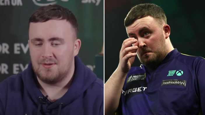 Luke Littler wasn't happy after shock reveal of his 'new girlfriend' prior to World Darts Championship triumph