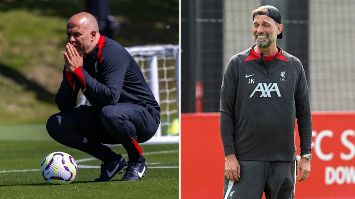 Arne Slot has ‘banned’ Liverpool players from doing one thing in training that Jurgen Klopp encouraged
