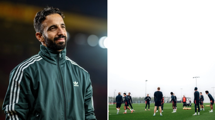 Ruben Amorim makes huge statement in his first training session as Man Utd manager with shock player involved