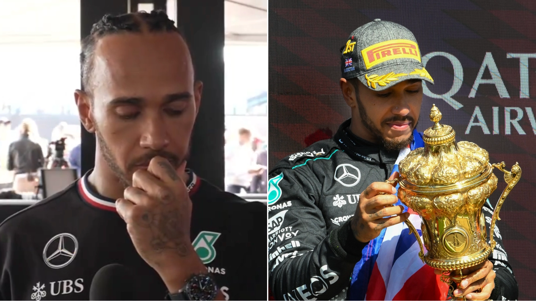Lewis Hamilton did something that has never happened in his F1 career after winning the British GP