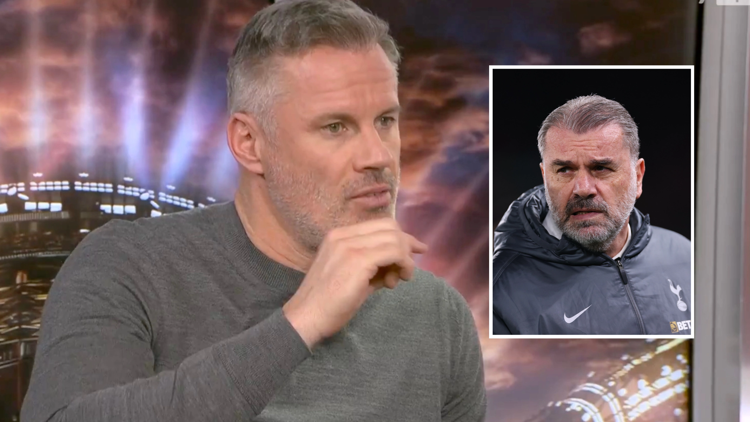Jamie Carragher personally calls three Spurs players a 'disgrace' after brutal analysis of Liverpool performance