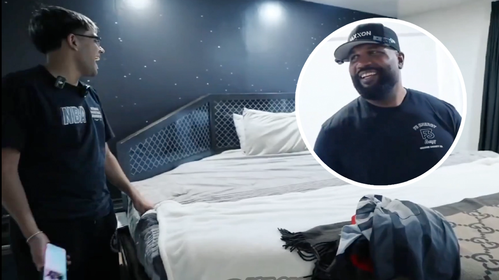 Rampage Jackson accidentally reveals unusual item he keeps by his bed at all times during live stream