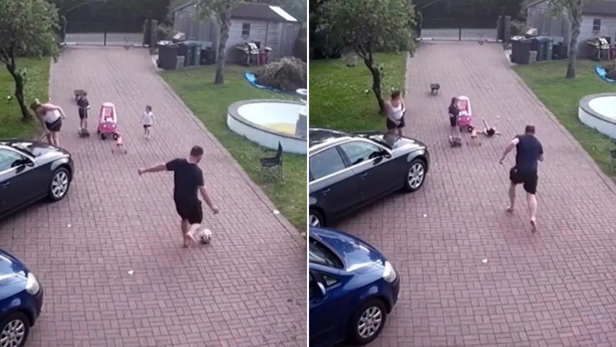 Dad Feared He May Have Killed Toddler Son After Smacking Football In His Face