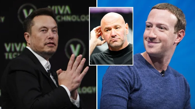 Mark Zuckerberg reacts to Chael Sonnen's claim that he's 'agreed' to fight Elon Musk at UFC 300