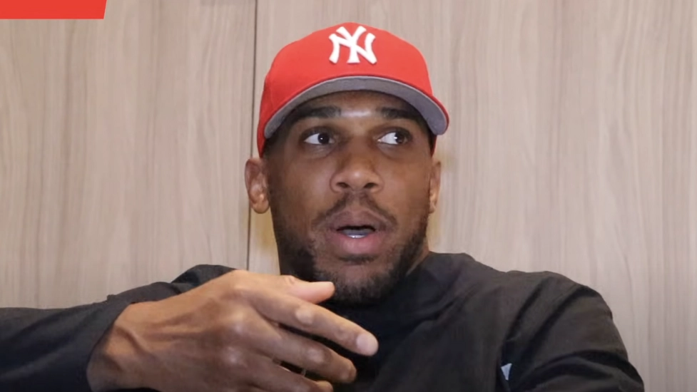 Anthony Joshua refuses to answer question in fiery interview and tells interviewer to 'turn the camera off'