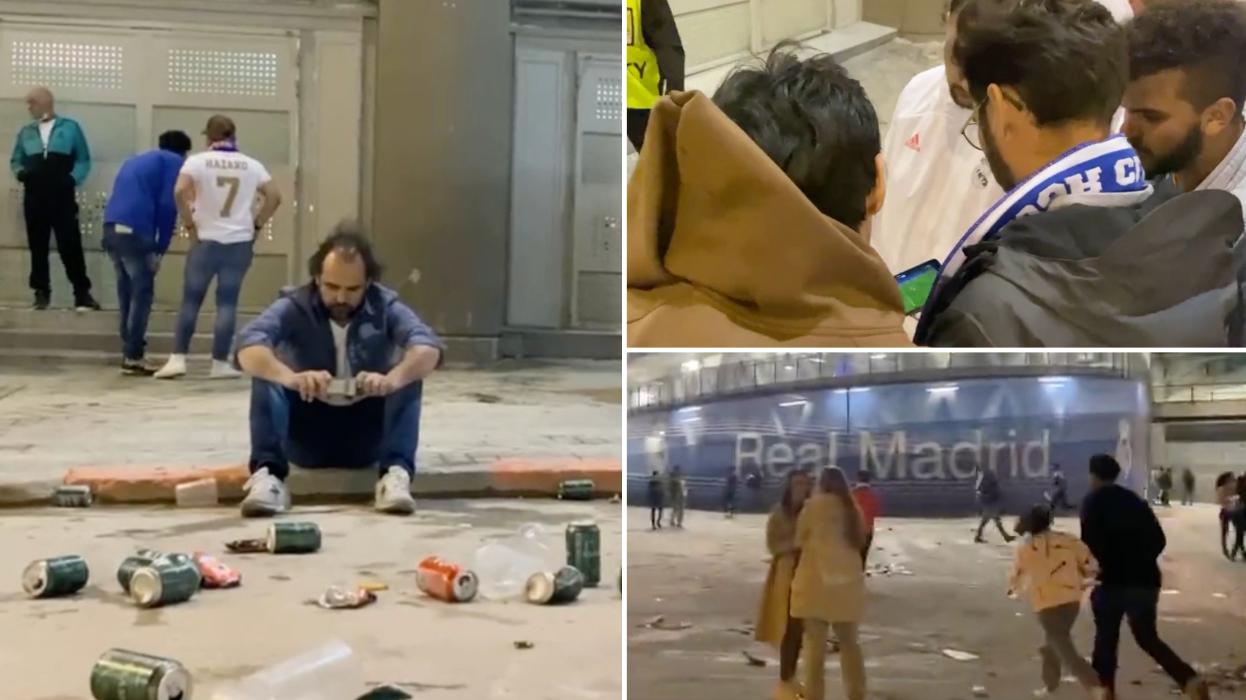 Real Madrid Fans Leaving The Bernabeu Before Historic Man City Comeback Regretted It Massively