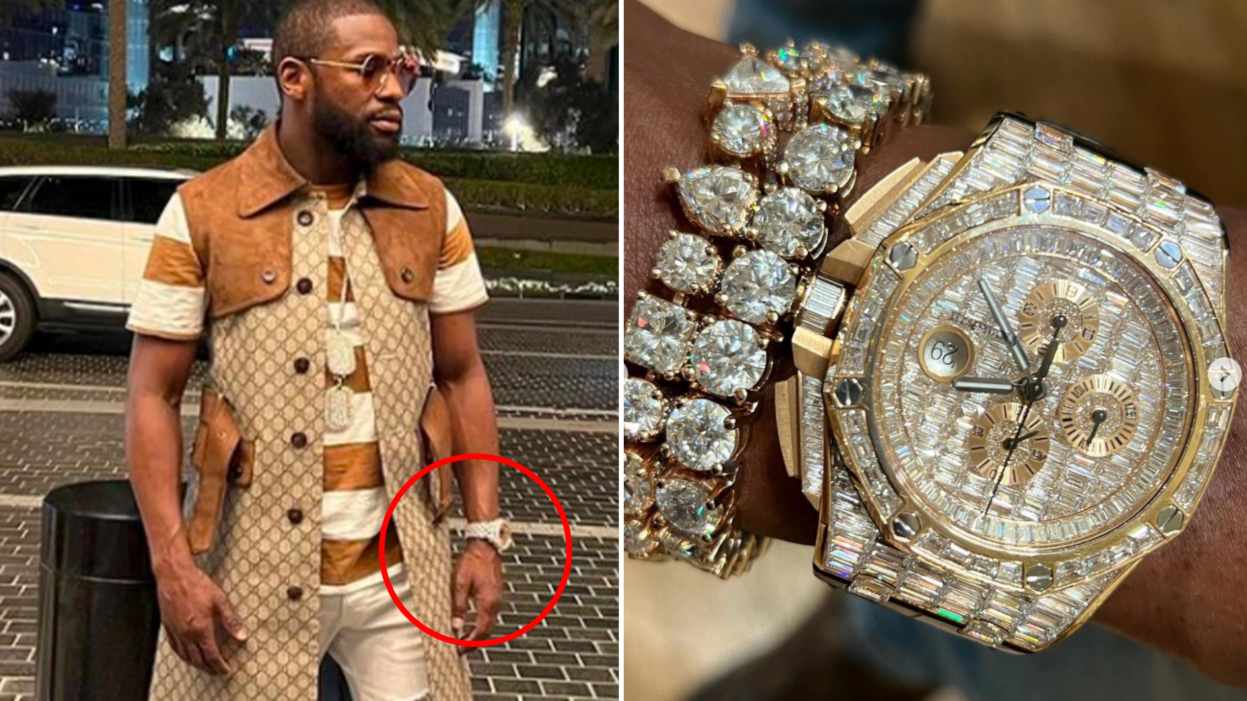 Floyd Mayweather Owns A $2M Watch And He's Shown It Off For The First Time
