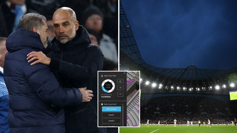 Leaked images show how many tickets Tottenham have sold ahead of Man City clash