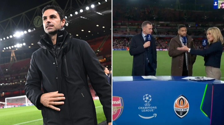 Arsenal fans stunned after spotting rival player in the stands before Shakhtar game and are all making the same point
