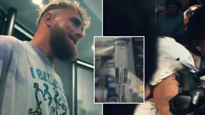 Jake Paul gets put under general anaesthetic for eight hours to get 11 pain-free tattoos