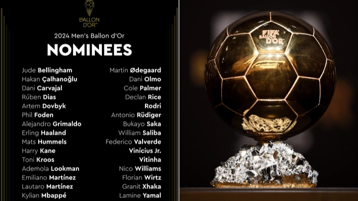 Ballon d'Or top 15 'revealed' as list 'leaked' hours before official 2024 ceremony