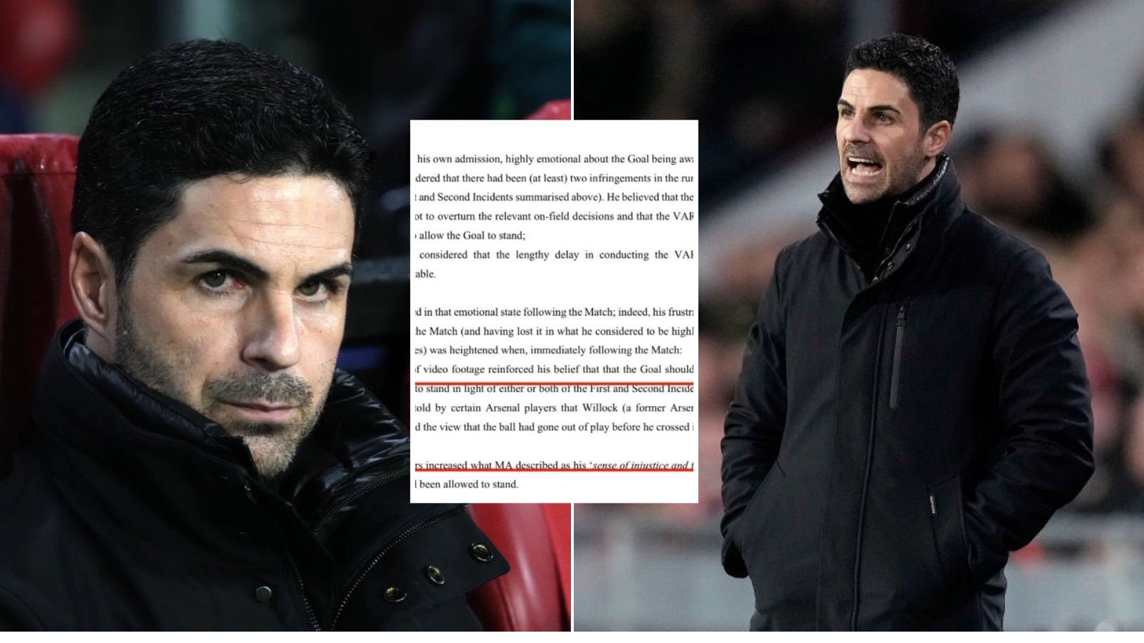Fans react to 'disgrace' detail of FA's report that has seen Mikel Arteta avoid ban