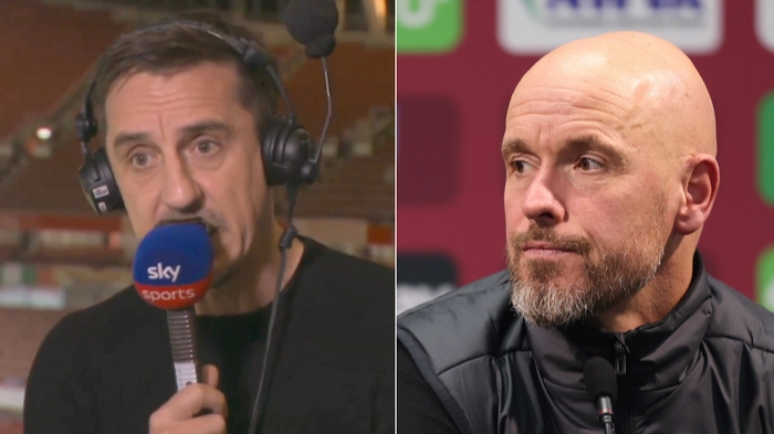 Gary Neville predicts exact date Erik ten Hag will be sacked as Man Utd 'open talks' with three other managers