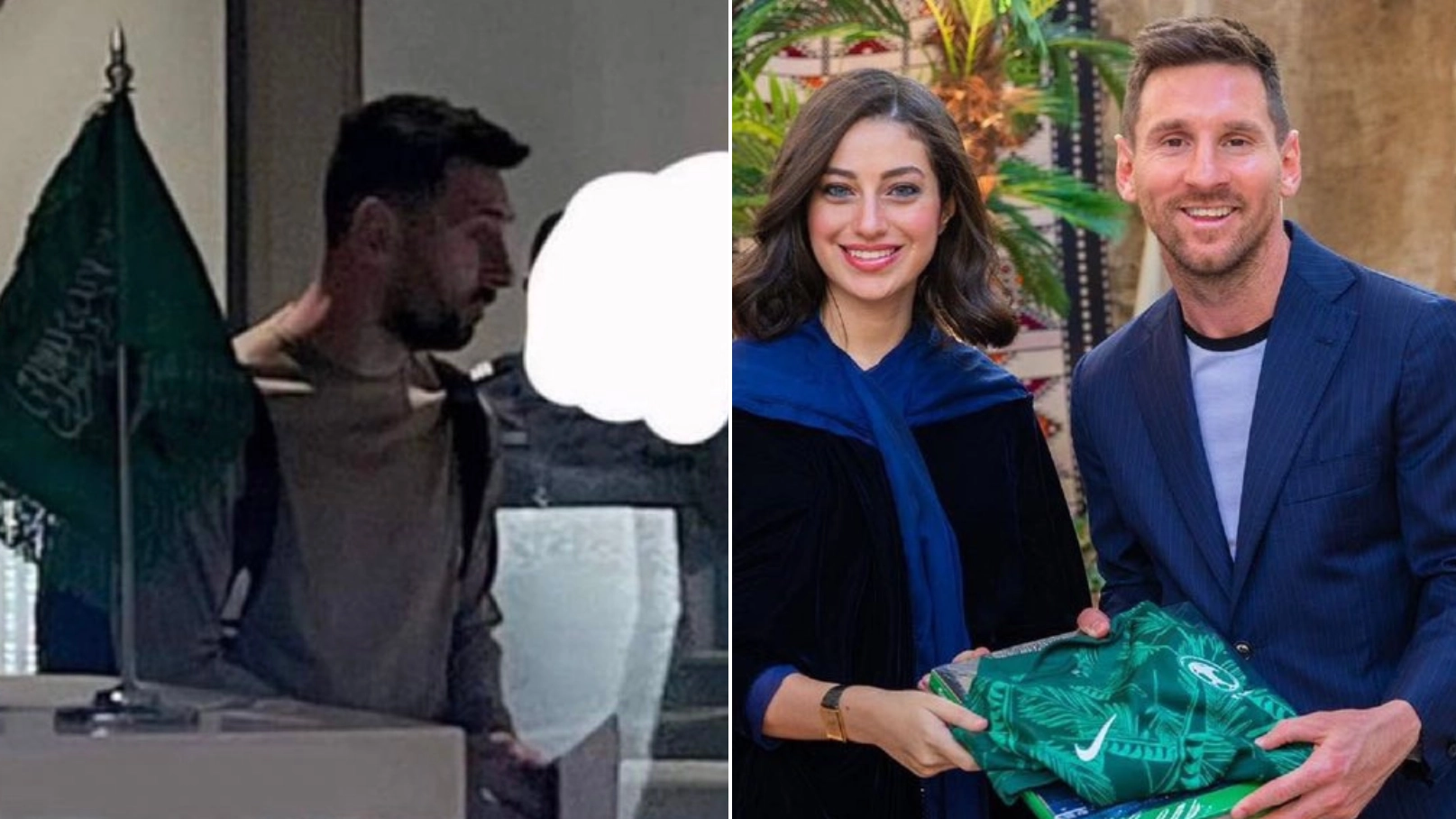 Lionel Messi travelled to Saudi Arabia hours after shock PSG defeat