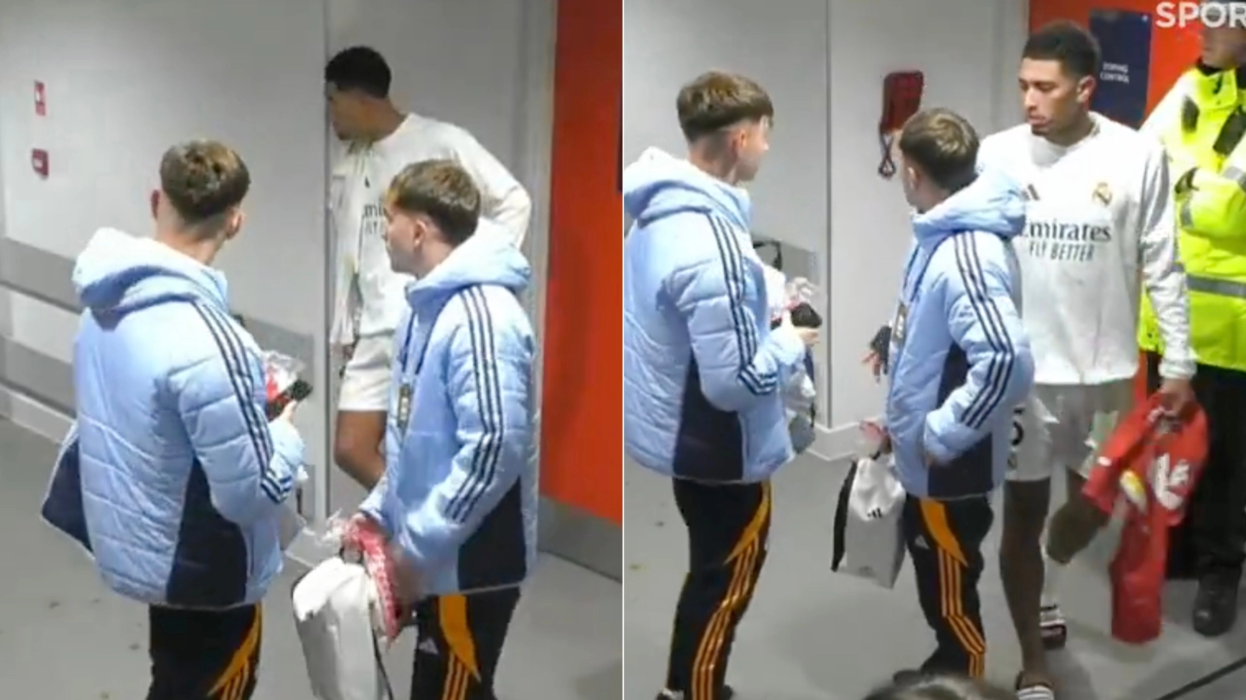 Jude Bellingham waited outside the dressing room after everyone else had gone to get Liverpool star’s shirt