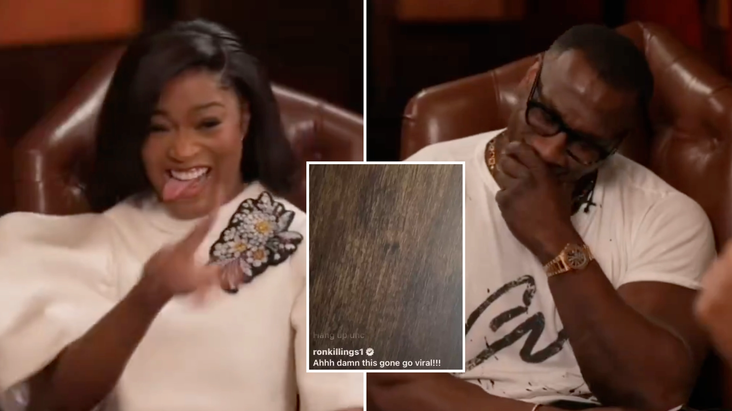NFL legend roasted by Keke Palmer after accidentally streaming himself having sex on Instagram