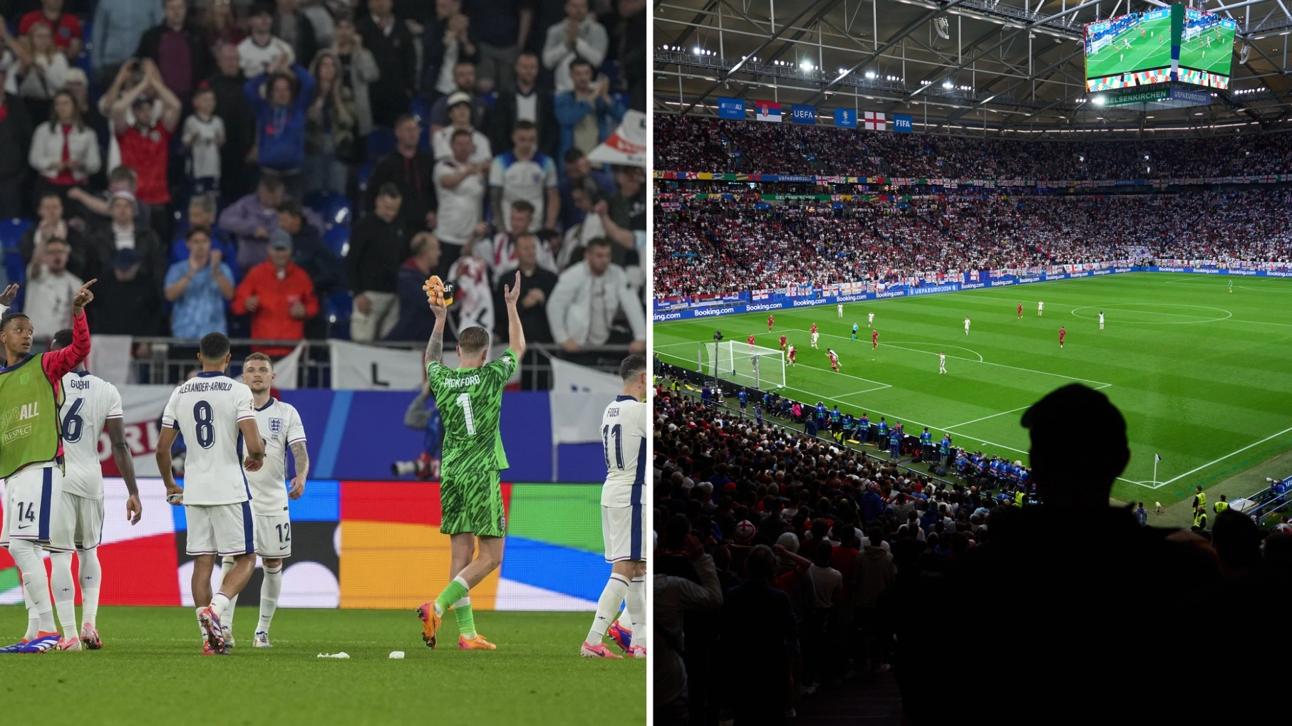 Journalist receives immediate ban from all Euro 2024 matches after incendiary gesture during England vs Serbia