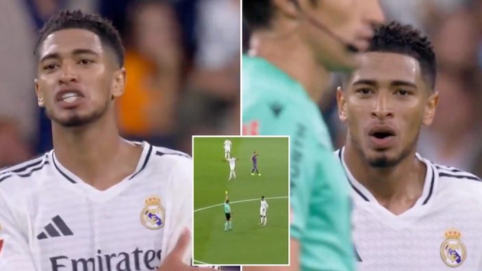 Jude Bellingham launches x-rated rant at referee during Real Madrid vs Espanyol match that left everyone stunned