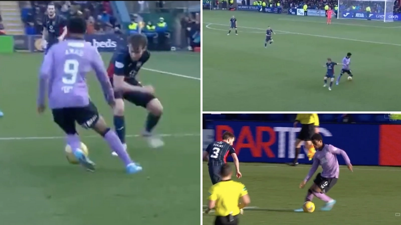 Manchester United Loanee Amad Diallo Ripped It Up On Rangers Debut, He's Already Too Good For Scottish Football