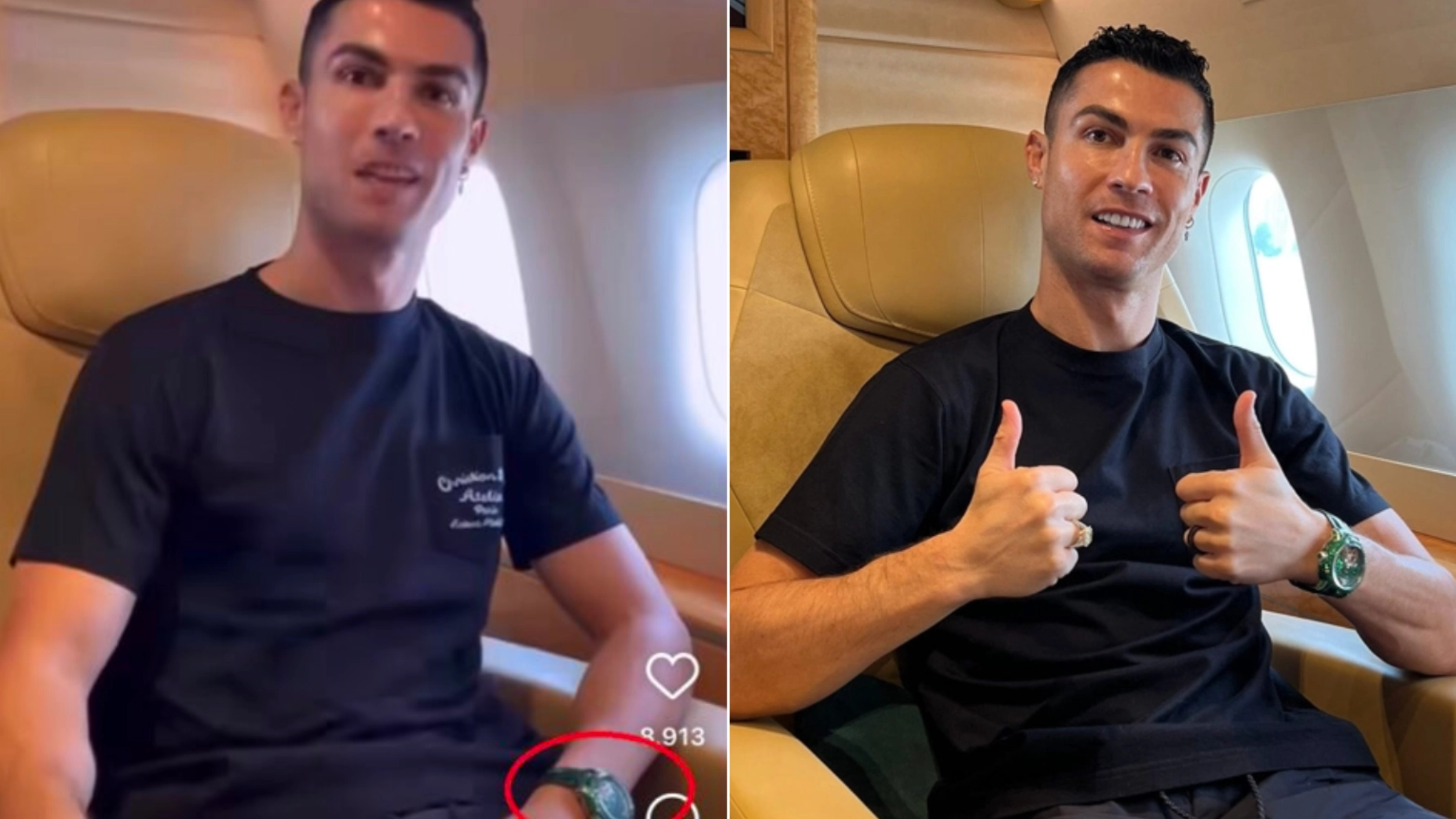 Cristiano Ronaldo has a new $780,000 Saudi Arabia themed watch