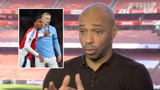 Thierry Henry brutally exposes Erling Haaland with must-watch analysis after Arsenal crush Man City