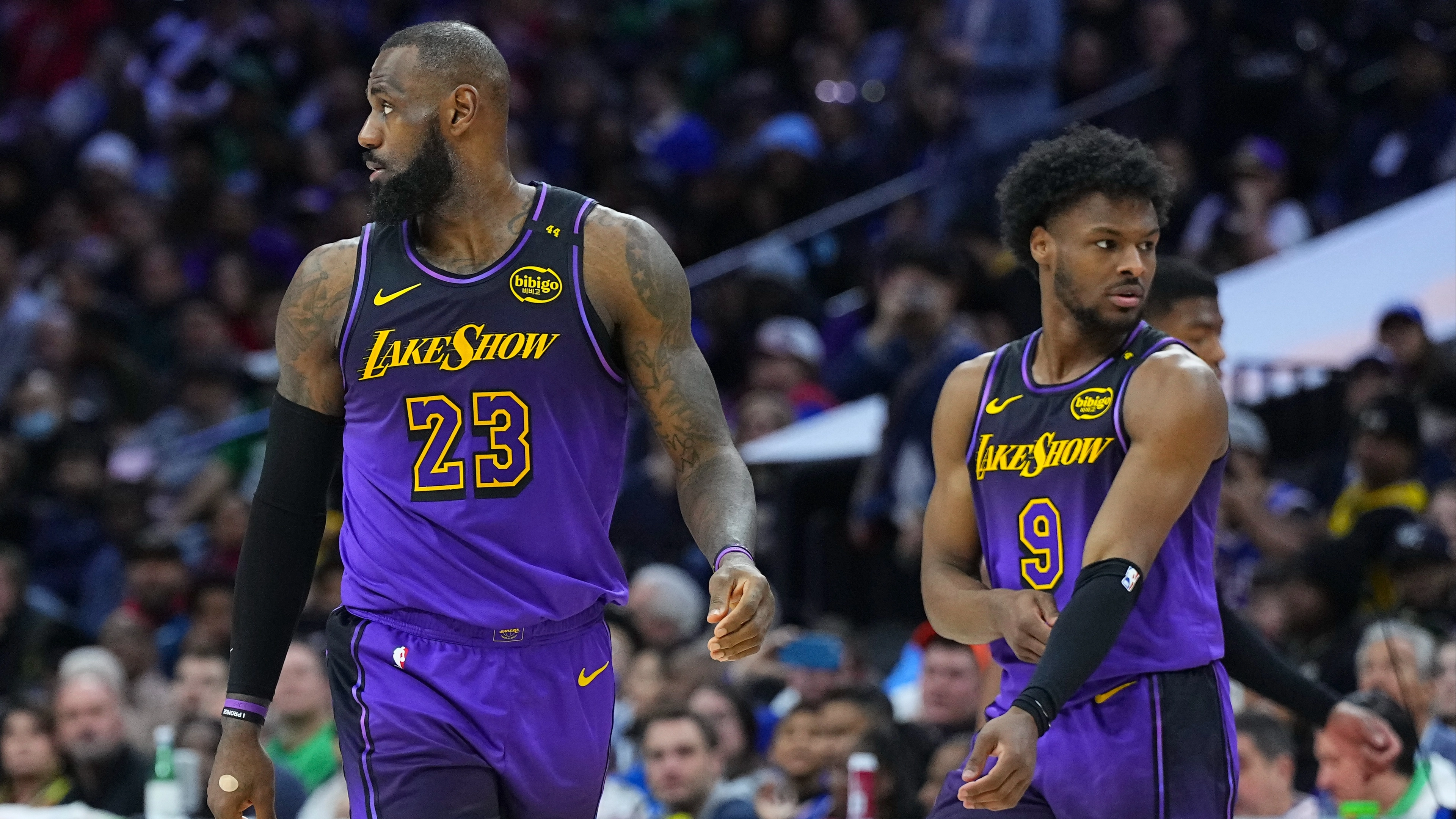 LeBron James' Instant Response to Bronny James Dropping LA Lakers News