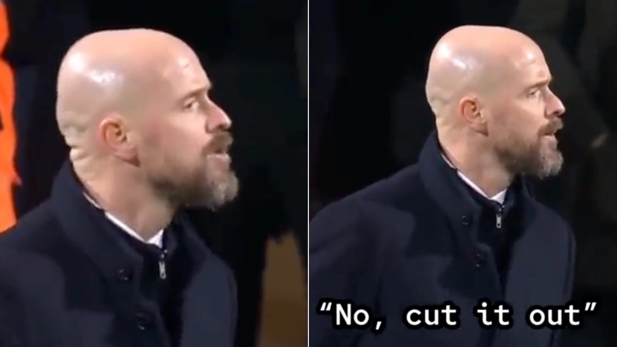 Manchester United Fans Are Fans Of Erik Ten Hag's Touchline Instructions